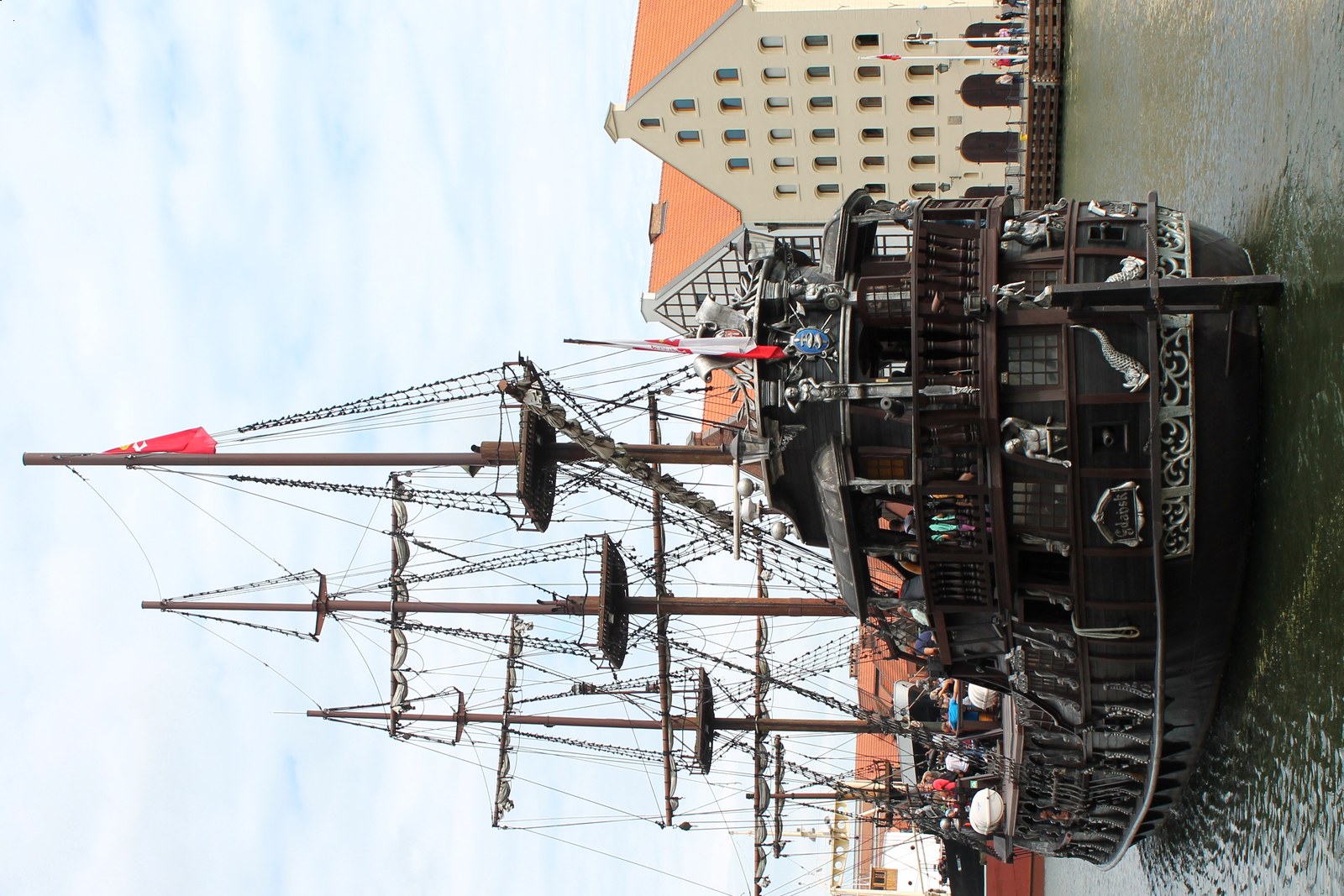 Nabrzeże Motławy w Gdańsku